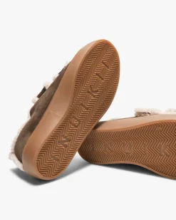 Shearling Low Velcro Sneaker