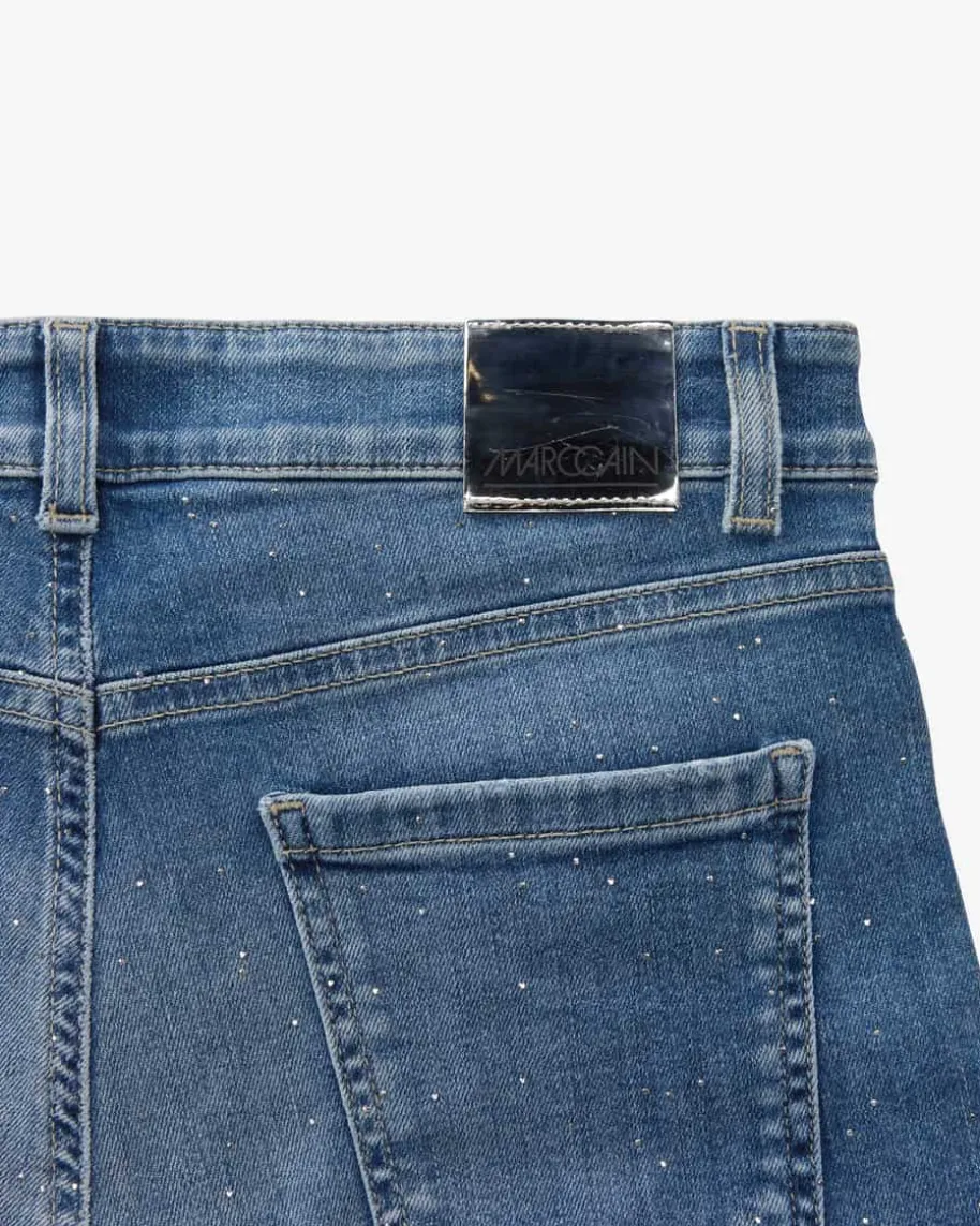 Silea 7/8-Jeans Regular Waist Slim Fit