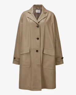 Sleek Statement III Ledermantel