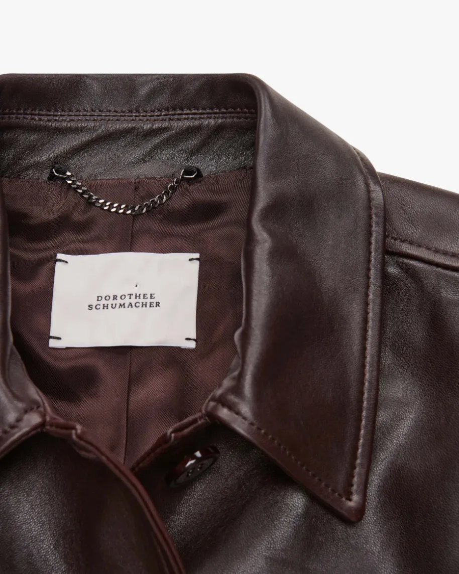 Sleek Statement Lederjacke