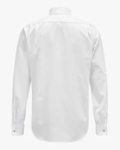 Smokinghemd Fitted Body Flatfront extra langer Arm