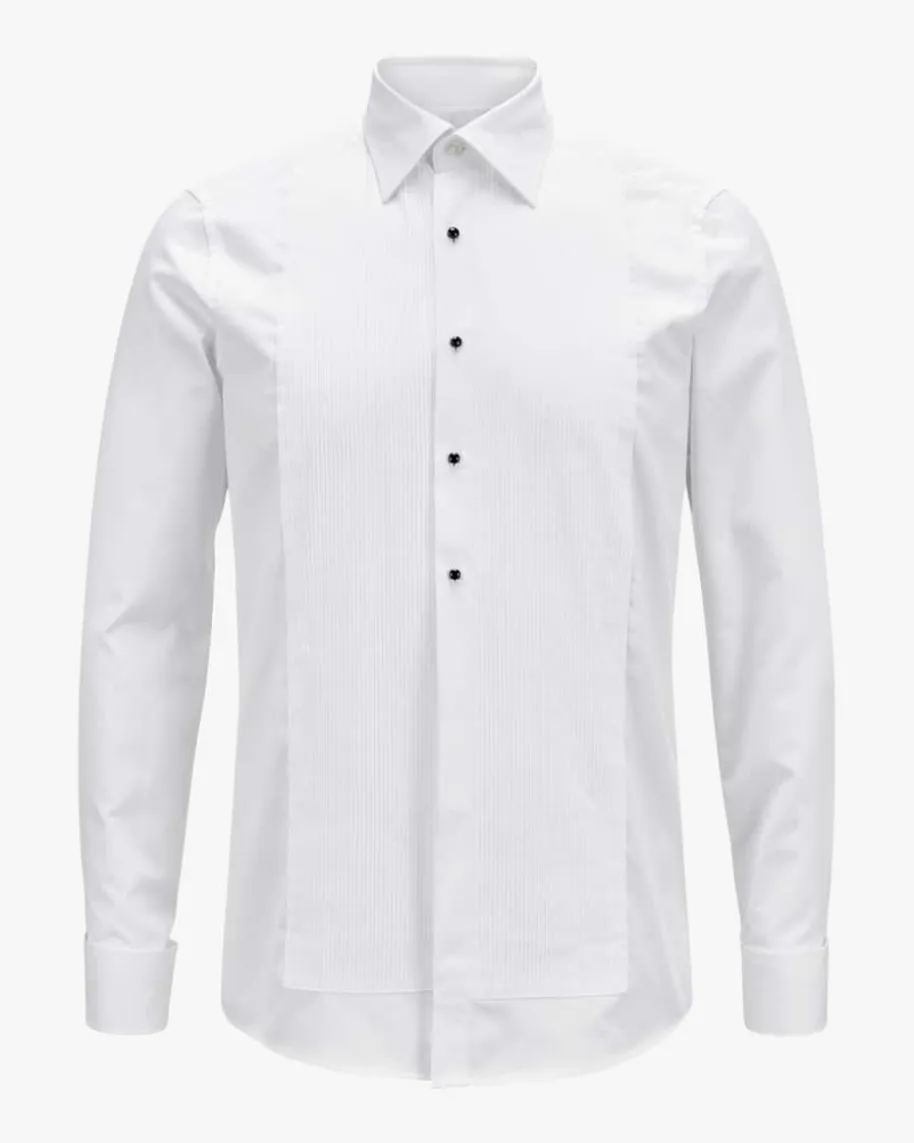 Smokinghemd Slimline Biesen/Studs