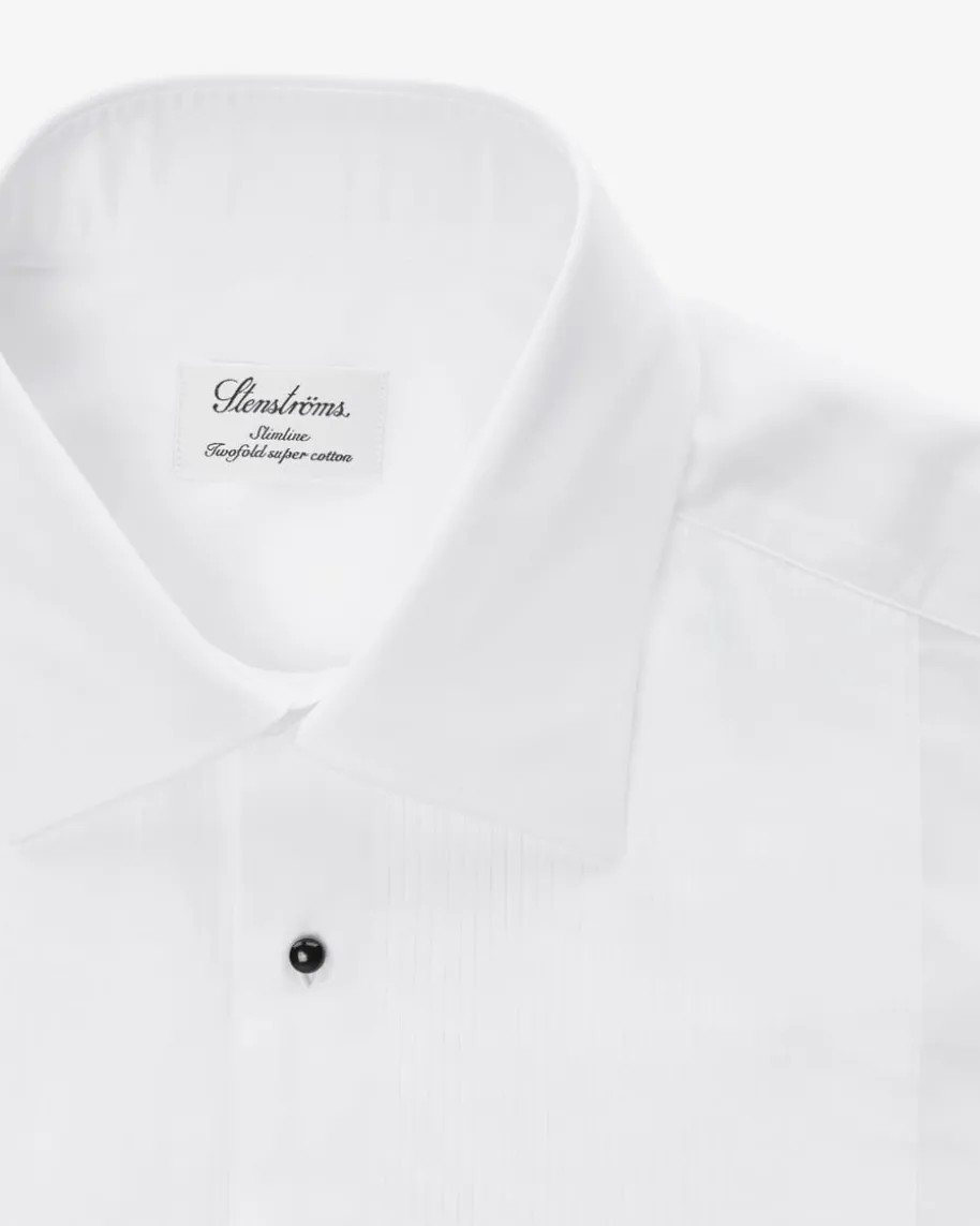 Smokinghemd Slimline Biesen/Studs