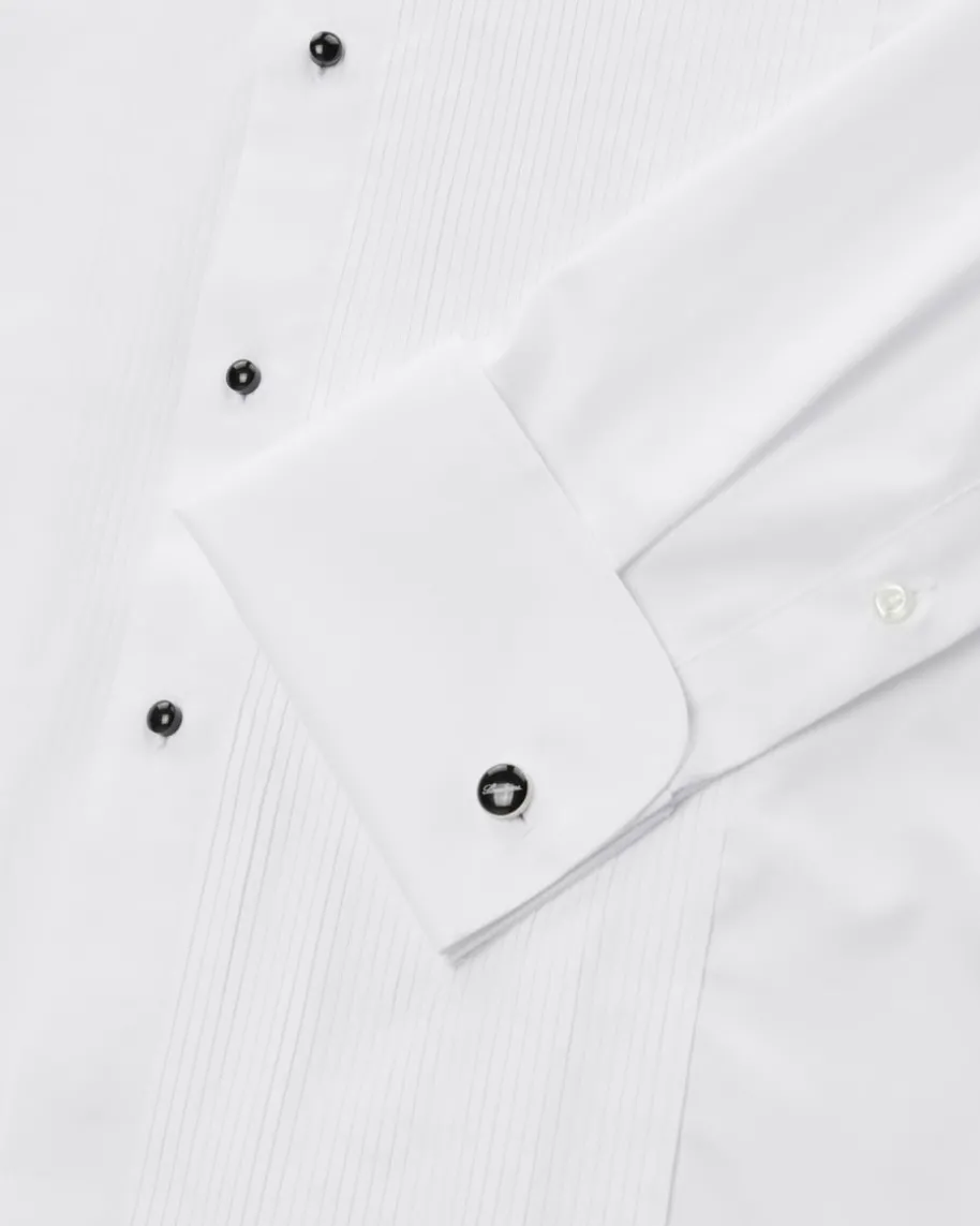 Smokinghemd Slimline Biesen/Studs