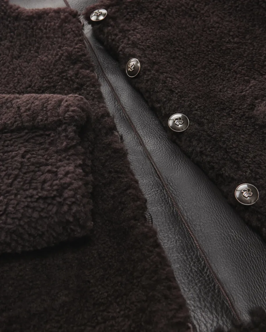 Soft Touch Wende-Lammfelljacke