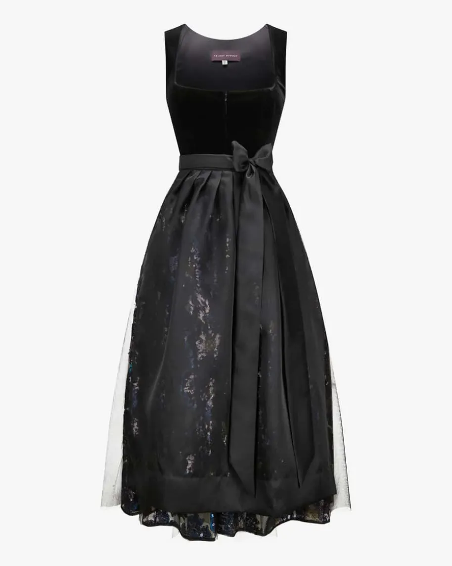 Spatzerl3 Dirndl lang mit Schürze