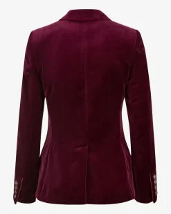 St. Gallen Samt-Trachtenjacke