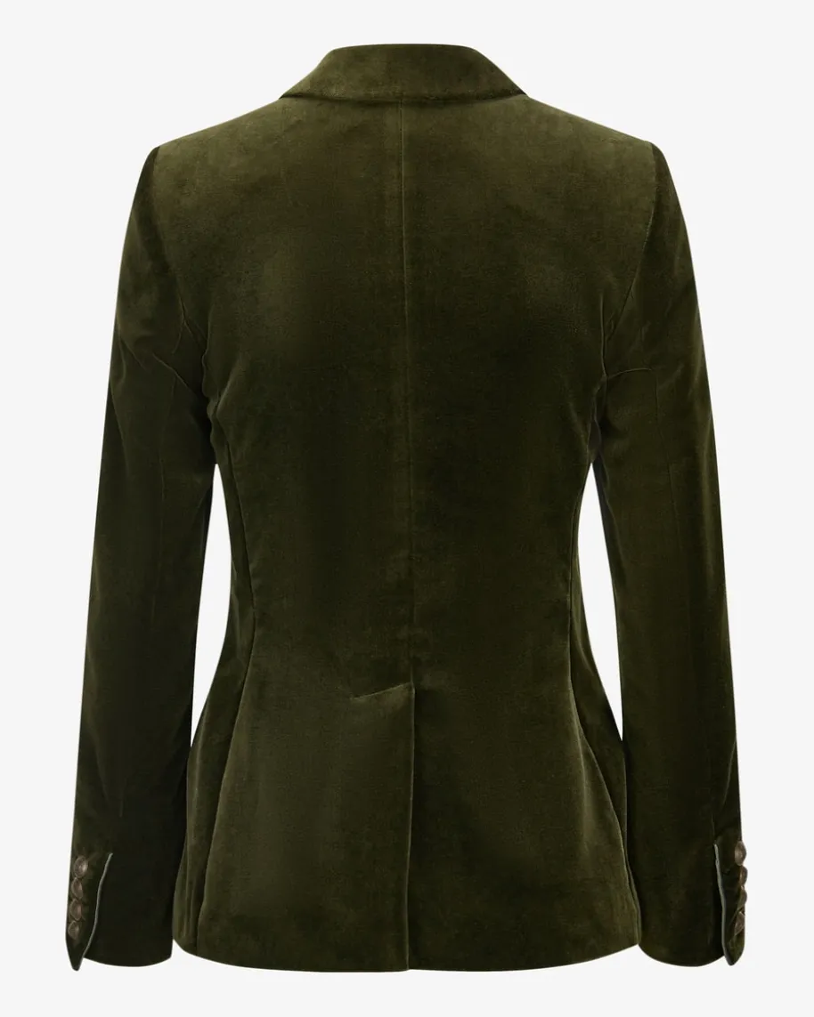 St. Gallen Samt-Trachtenjacke