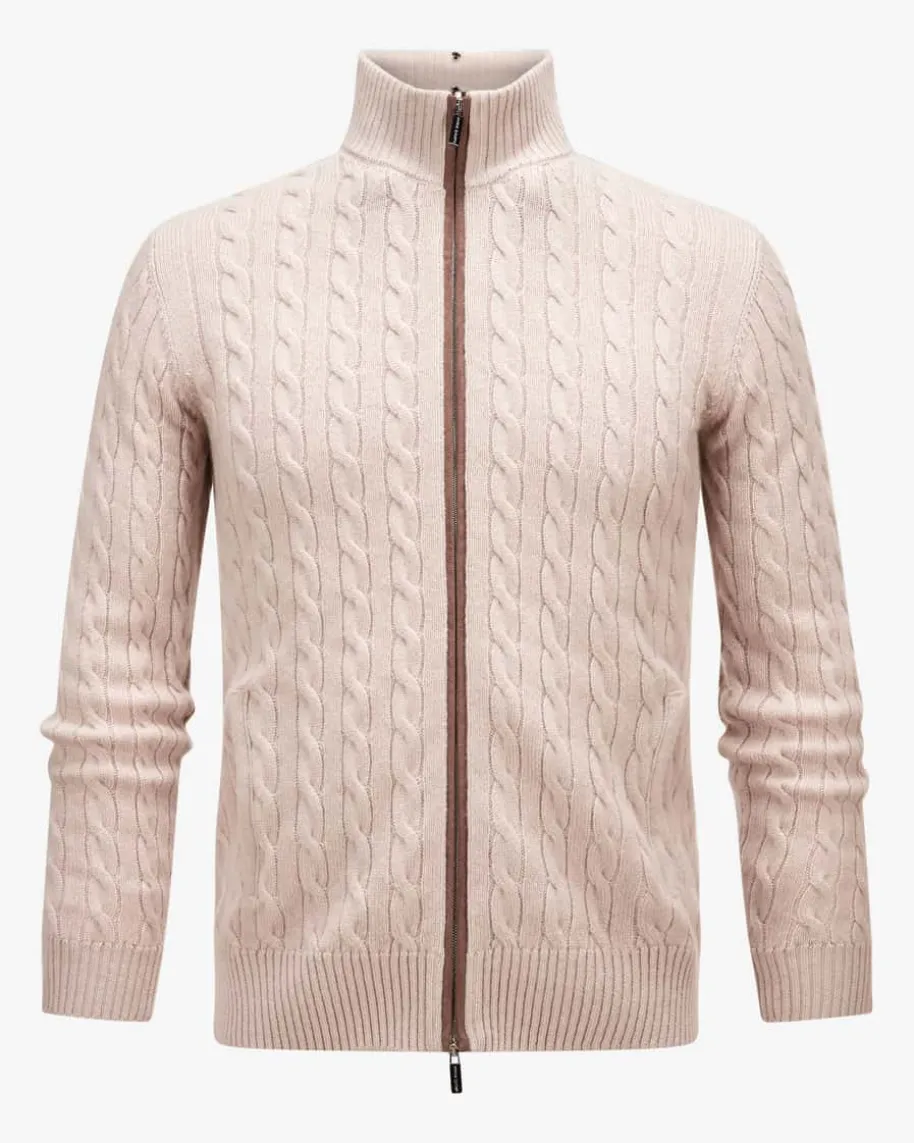 St. Moritz Cashmere-Strickjacke