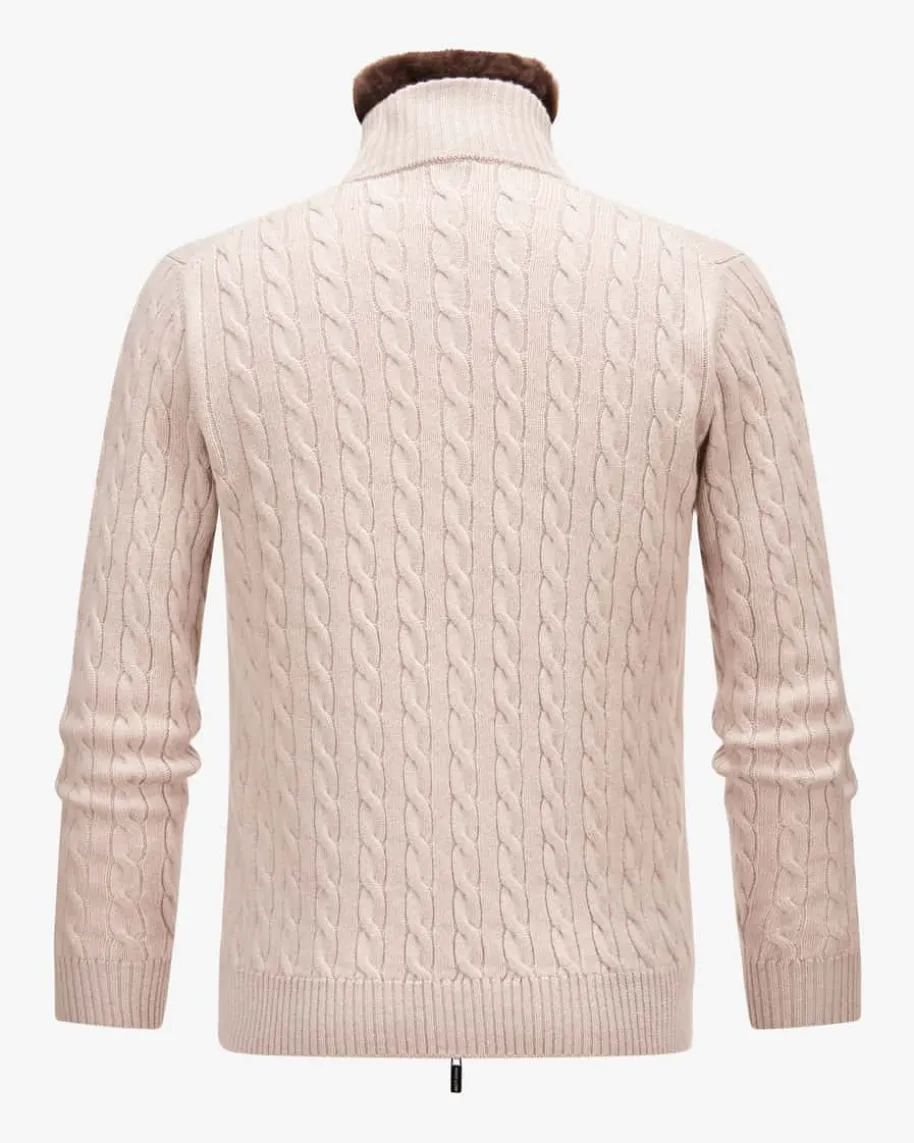 St. Moritz Cashmere-Strickjacke