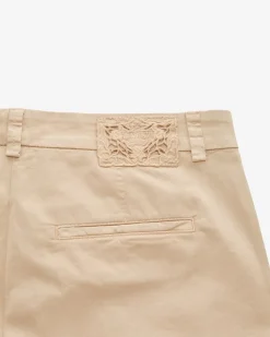 Stella Cropped 7/8-Hose aus Baumwoll-Mix