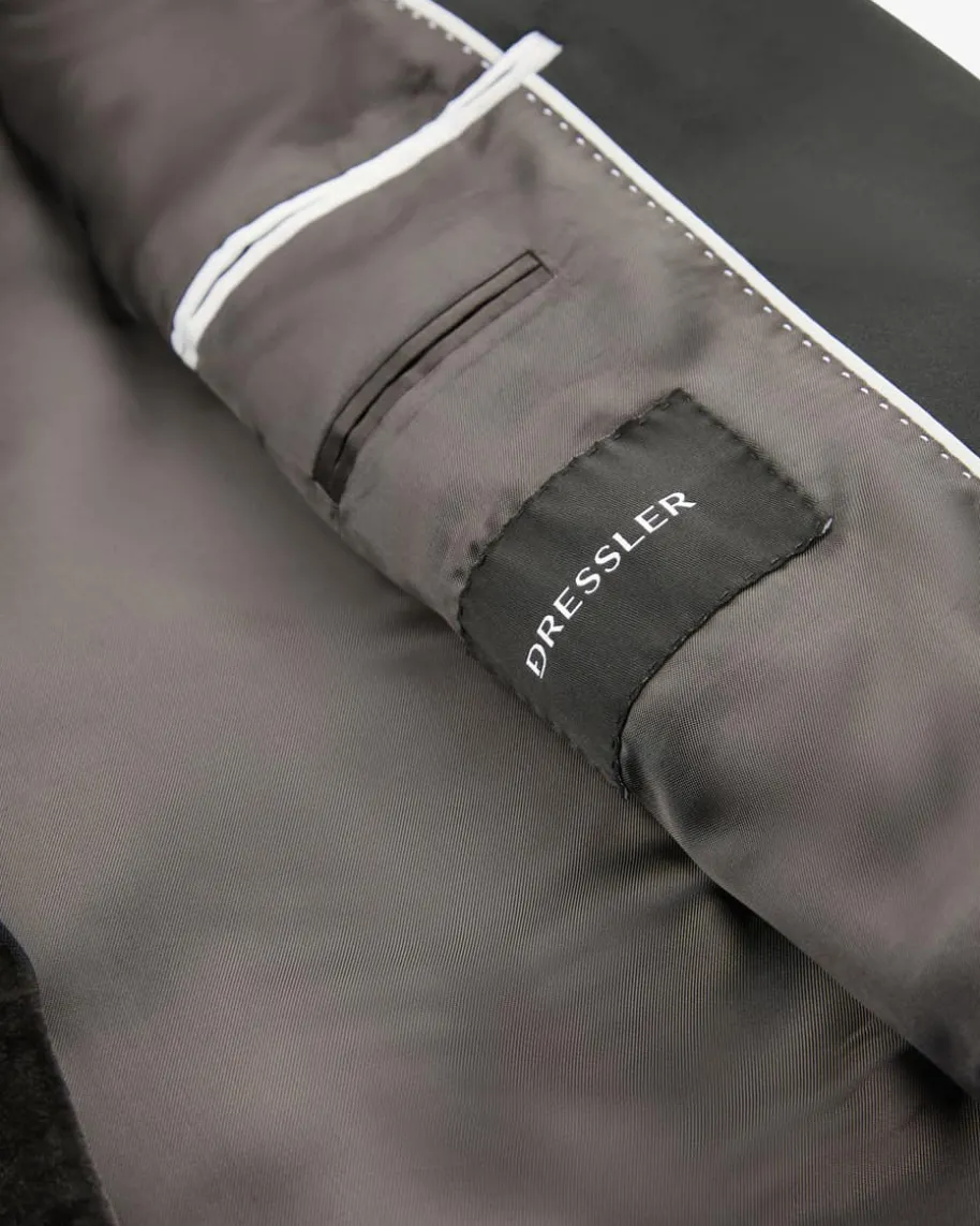 Stevan Samt-Sakko Regular Fit aus Baumwolle