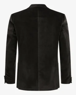 Stevan Samt-Sakko Regular Fit aus Baumwolle