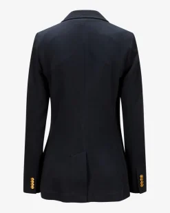 Strickblazer aus Baumwoll-Mix