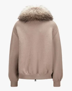 Strickblouson