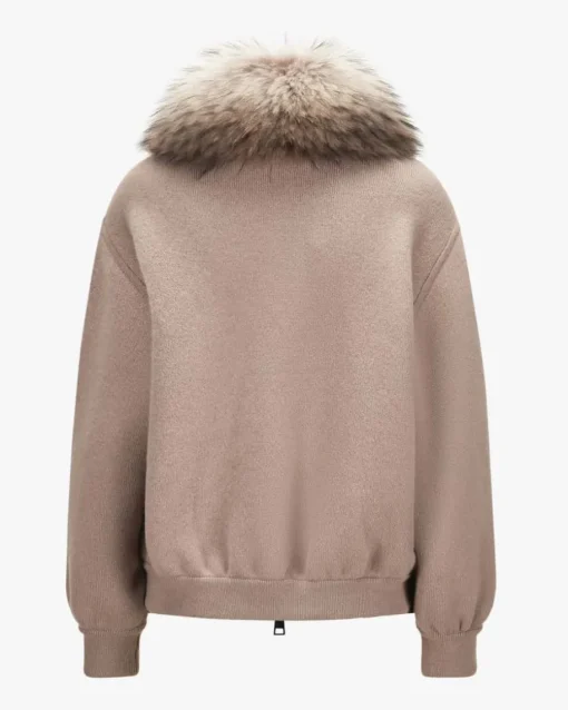 Strickblouson