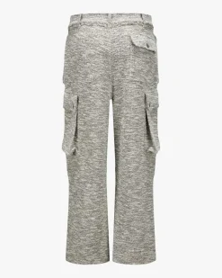 Strick-Cargohose aus Baumwolle