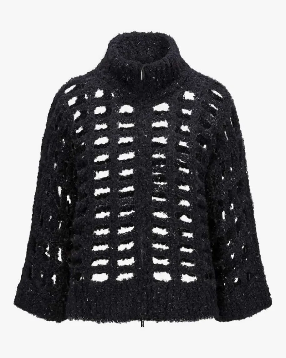 Strickjacke aus Alpakawoll-Mix