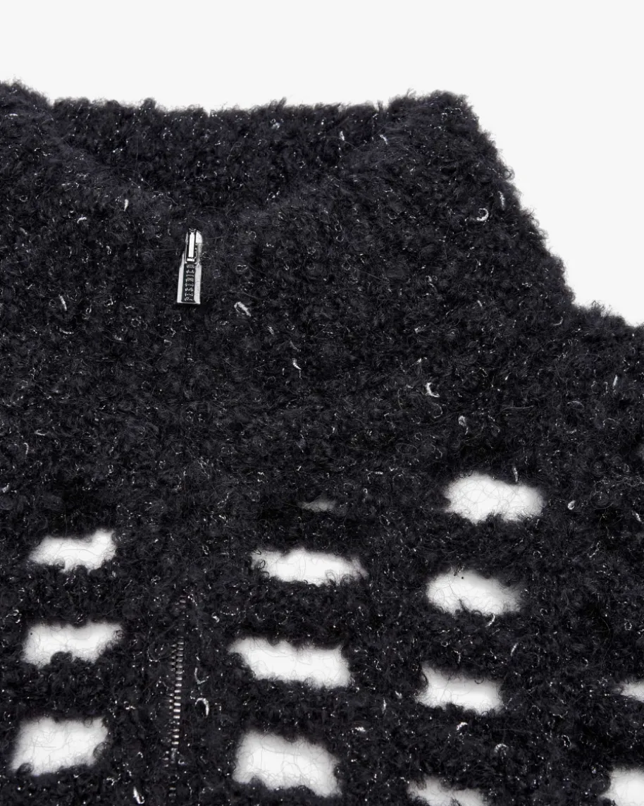 Strickjacke aus Alpakawoll-Mix