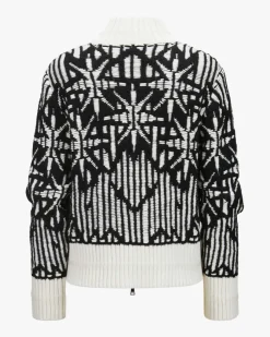 Strickjacke aus Baumwoll-Schurwoll-Mix