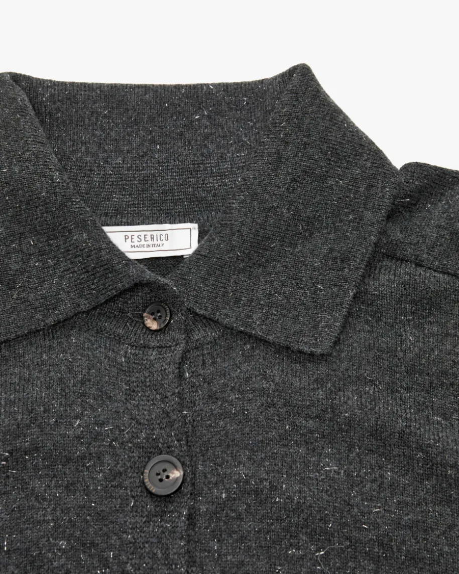 Strickjacke aus Schurwoll-Mix