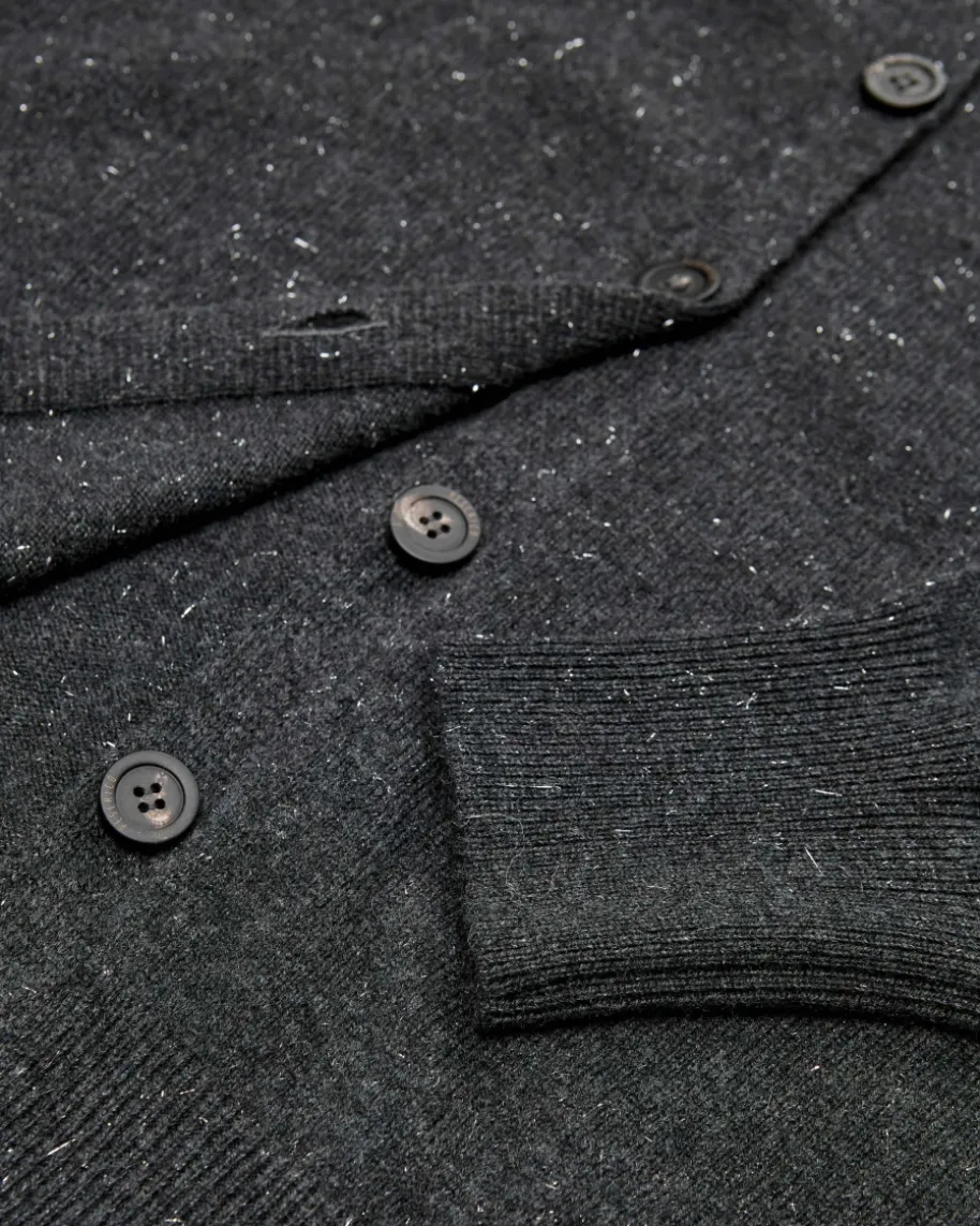 Strickjacke aus Schurwoll-Mix