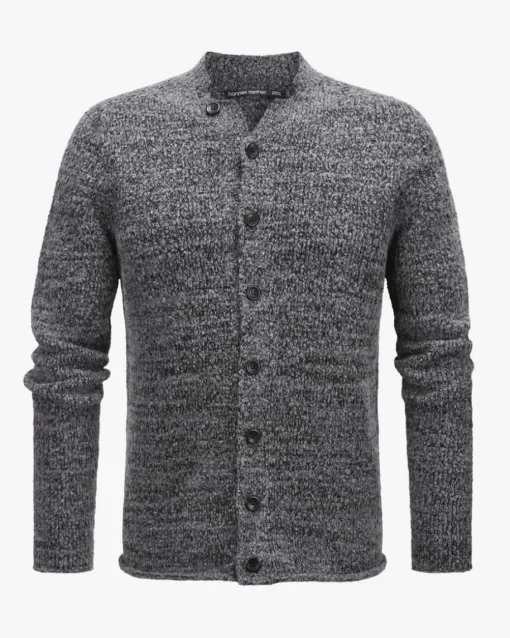 Strickjacke aus Schurwoll-Mix