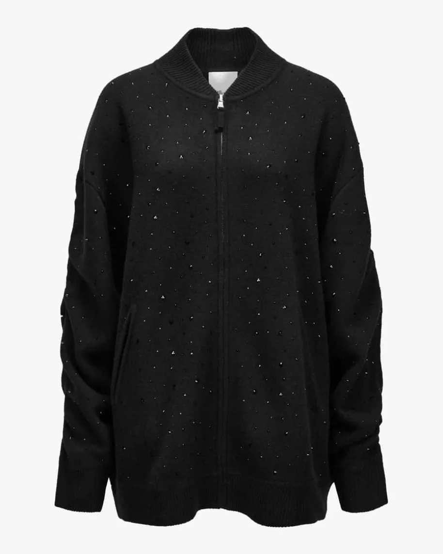 Strickjacke aus Schurwolle und Cashmere