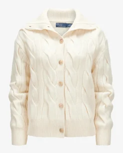 Strickjacke aus Wolle und Cashmere