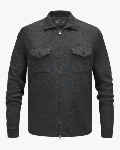 Strick-Overshirt