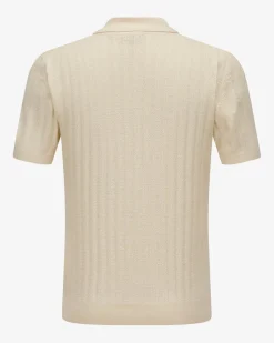 Strick-Poloshirt