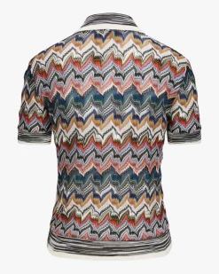 Strick-Poloshirt