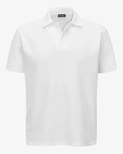 Strick-Poloshirt