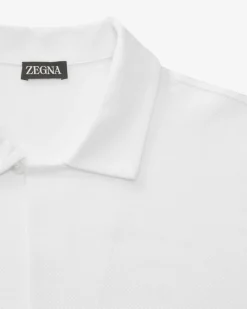 Strick-Poloshirt