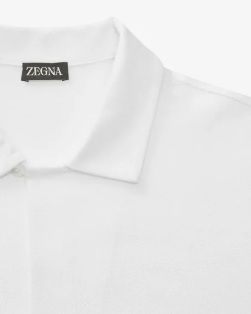 Strick-Poloshirt