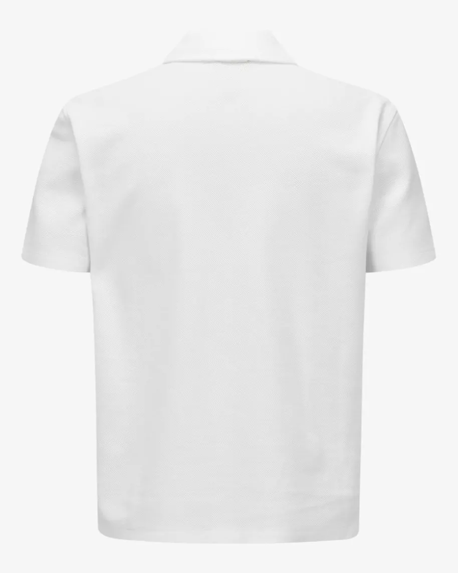 Strick-Poloshirt