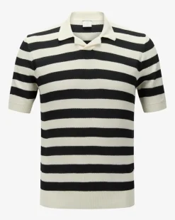 Strick-Poloshirt