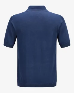 Strick-Poloshirt