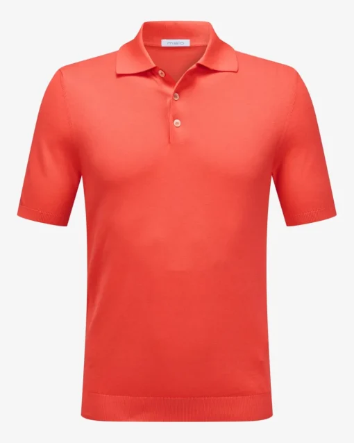 Strick-Poloshirt