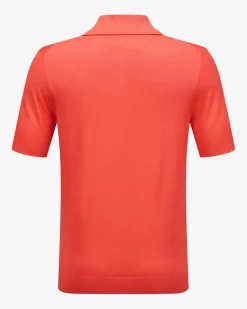 Strick-Poloshirt