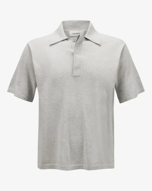 Strick-Poloshirt