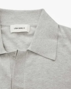 Strick-Poloshirt