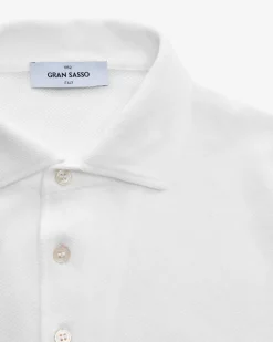 Strick-Poloshirt