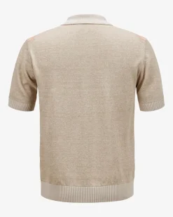Strick-Poloshirt