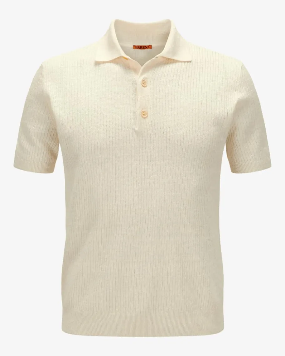 Strick-Poloshirt