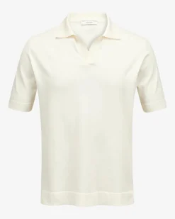 Strick-Poloshirt