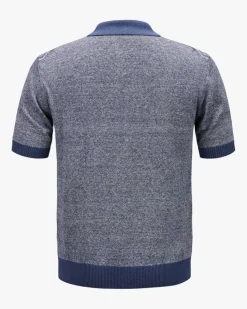 Strick-Poloshirt