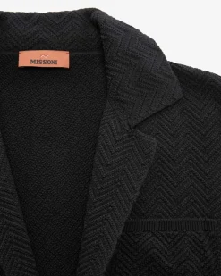 Stricksakko aus Baumwolle