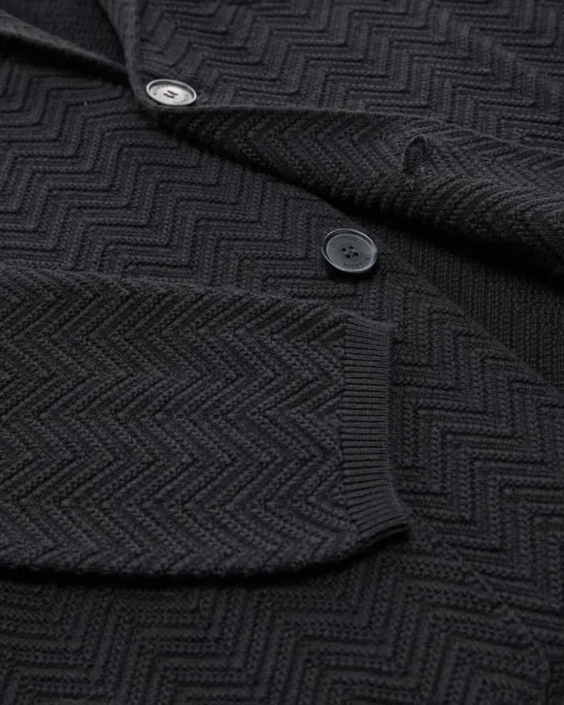 Stricksakko aus Baumwolle