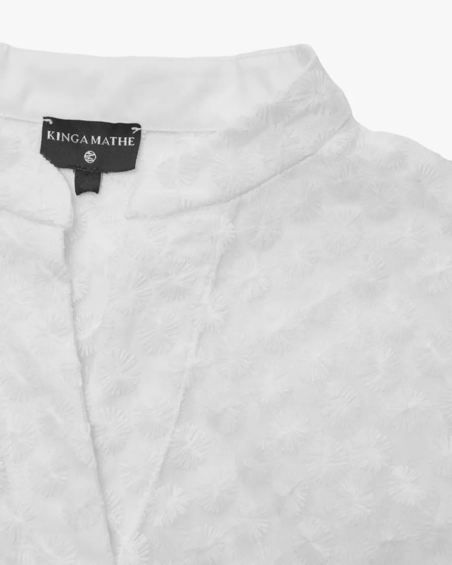 Suri Dirndlbluse Semi-Transparent